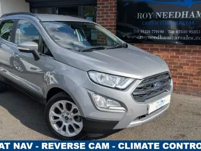 Used Ford Ecosport Titanium 125 HP (91 kW) 2022 Silver SUV