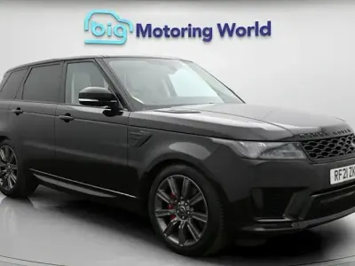 Used Land Rover Range Rover Sport HSE Dynamic 404 HP (297 kW) 2021 Black SUV
