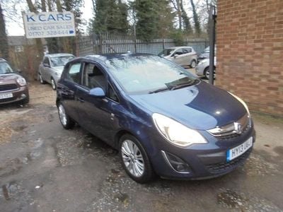 Used Vauxhall Corsa 2013 Blue Hatchback