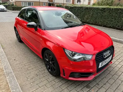Used Audi A1 S-Line 2014 Red Hatchback