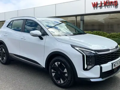 New Kia Sportage 147 HP (108 kW) 2025 White SUV