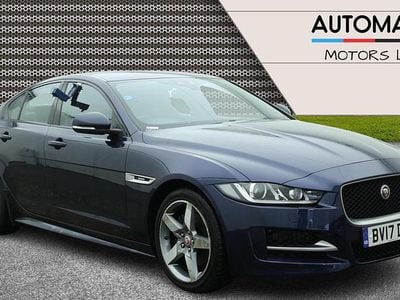 Used Jaguar XE R-Sport 180 HP (132 kW) 2017 Blue Sedan