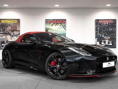 Santorini black metallic Used 2019 Jaguar F-Type SVR Cabriolet | £73,600
