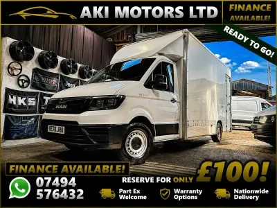 Used MAN TGE 2020 White Van