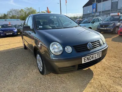 Used VW Polo S 64 HP (47 kW) 2004 Grey Hatchback