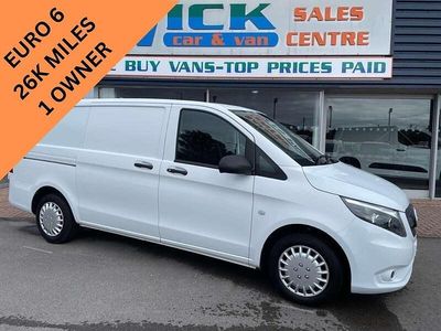 Used Mercedes Vito Progressive 136 HP (100 kW) 2021 White Van