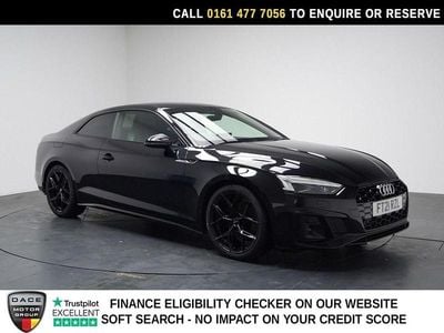 Used Audi A5 Comfort 150 HP (110 kW) 2021 Black Coupe