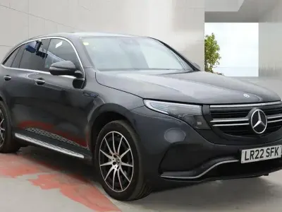 Used Mercedes EQC400 AMG line 300 kW (408 HP) 2022 Grey SUV