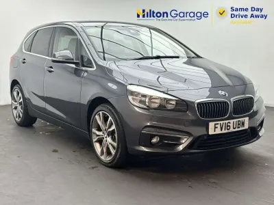 Used BMW 218 Luxury Line 150 HP (110 kW) 2016 Grey Hatchback