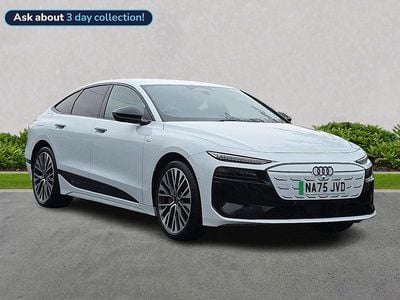 White Used 2025 Audi A6 e-tron Performance | £61,639 (Fair price)