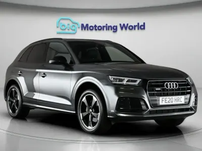Used Audi Q5 Black Edition 245 HP (180 kW) 2020 Grey SUV