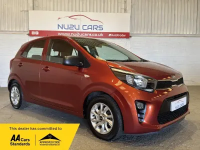 Usado Kia Picanto 2018 Laranja Citadino