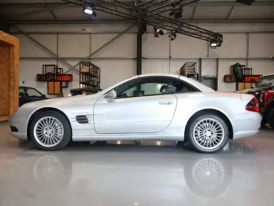 Used Mercedes SL55 AMG AMG 476 HP (350 kW) 2002 Silver Cabriolet