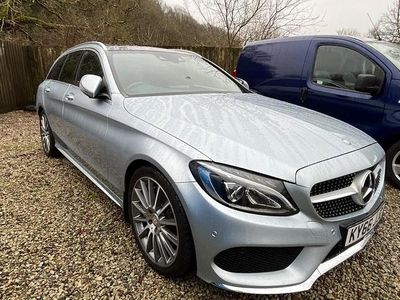 Silver Used 2016 Mercedes C250 AMG Line Premium Plus Estate | £13,995 (A bit pricey)