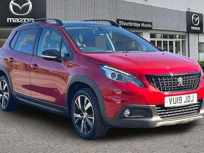 Usado Peugeot 2008 GT-line 131 HP (96 kW) 2019 Vermelho SUV