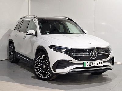 White Used 2023 Mercedes EQB350 AMG line SUV | £31,498 (Fair price)