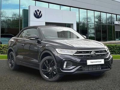 Black New 2025 VW T-Roc Cabriolet R-line Cabriolet | £34,980 (Good price)