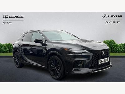 Black Used 2025 Lexus RX500h Sport Line SUV | £64,995 (Fair price)