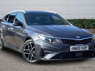 Used Kia Optima GT-Line S 136 HP (100 kW) 2019 Grey Estate