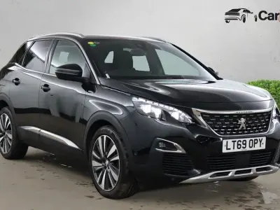 Begagnad Peugeot 3008 GT-line 130 HK (95 kW) 2019 Svart SUV