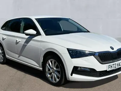 Used Skoda Scala SE L 150 HP (110 kW) 2023 White Hatchback