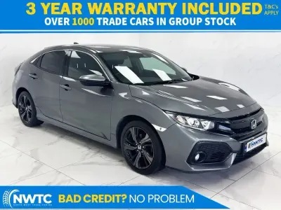 Used Honda Civic SR 126 HP (92 kW) 2019 Grey Hatchback