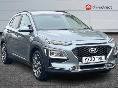 Gebraucht Hyundai Kona Premium 141 PS (103 kW) 2020 Silber SUV