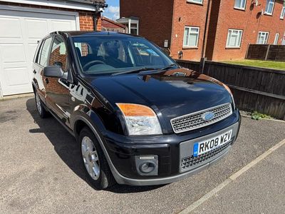 Used Ford Fusion Zetec 2008 Black Hatchback