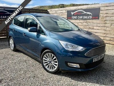 Used Ford C-MAX Titanium 120 HP (88 kW) 2018 Blue MPV
