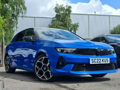 Used Vauxhall Astra GS Line 2022 Blue Hatchback