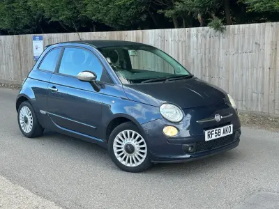 Used Fiat 500 Sport 69 HP (50 kW) 2008 Blue Hatchback
