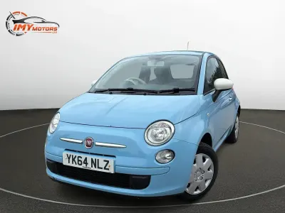 Used Fiat 500 69 HP (50 kW) 2014 Blue Hatchback