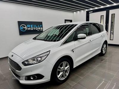 White Used 2017 Ford S-MAX Titanium MPV | £11,850 (Fair price)