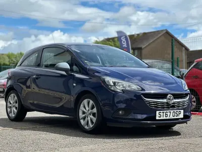 Used Vauxhall Corsa 75 HP (55 kW) 2018 Blue Hatchback