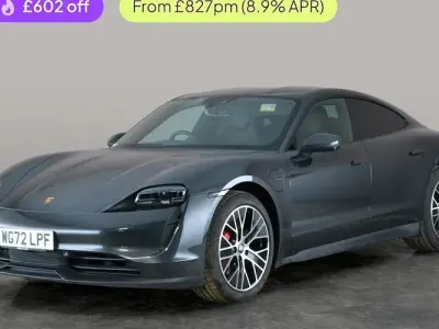 Usado Porsche Taycan Performance Package 389 kW (530 CV) 2022 Gris Berlina
