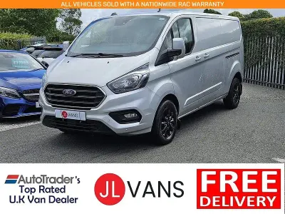 Used Ford Transit Custom Limited 130 HP (95 kW) 2023 Silver Van