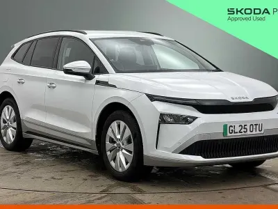 Used Skoda Enyaq iV SE L 150 kW (204 HP) 2025 Moon white metallic SUV
