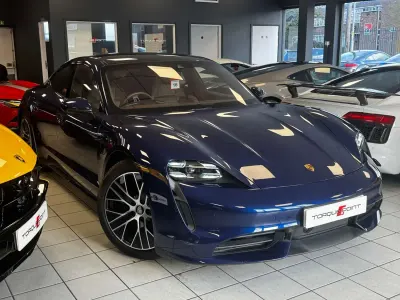 Occasion Porsche Taycan Performance Package 559 kW (761 ch) 2020 Bleue Coupé