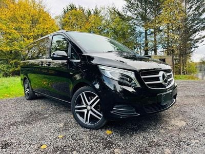 Used Mercedes V220 Avantgarde 2018 Black MPV