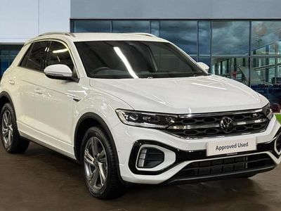 New VW T-Roc R-line 150 HP (110 kW) 2025 Pure white SUV