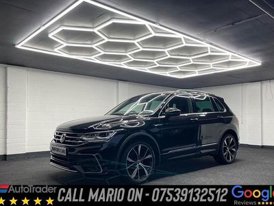 Black Used 2021 VW Tiguan R-line SUV | £18,990 (Fair price)