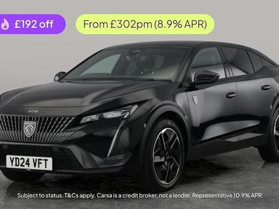 Black Used 2024 Peugeot 408 GTi Hatchback | £20,090 (Fair price)
