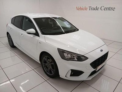 Used Ford Focus ST-Line 125 HP (91 kW) 2019 White Hatchback