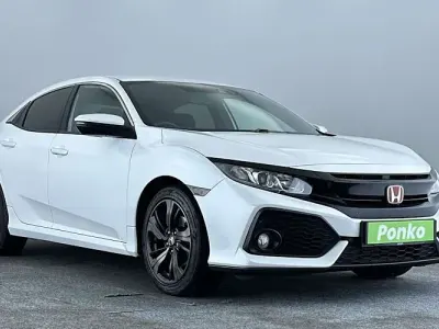 Used Honda Civic SR 129 HP (94 kW) 2017 White Hatchback