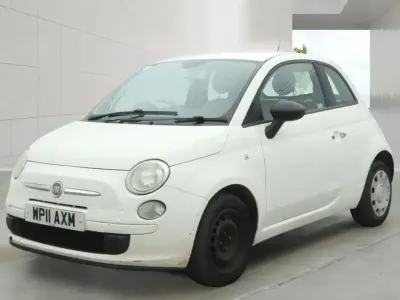 Used Fiat 500 Pop 69 HP (50 kW) 2011 White Hatchback