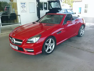 Used Mercedes SLK200 AMG 2012 Red Cabriolet