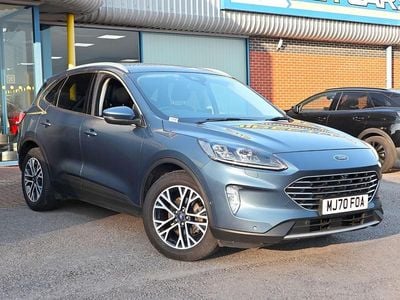 Used Ford Kuga Titanium 120 HP (88 kW) 2020 Blue SUV