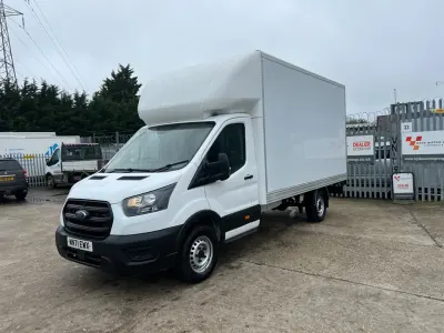 Used Ford Transit S 130 HP (95 kW) 2021 White Van
