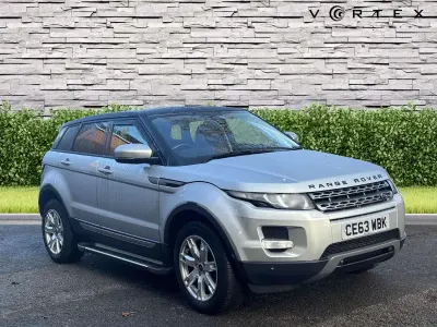 Używany Land Rover Range Rover evoque Pure 150 KM (110 kW) 2013 Srebrny Kombi