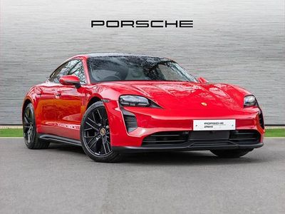 Used Porsche Taycan 439 kW (598 HP) 2023 Red Sedan